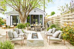 Welcoming garden and outdoor living space