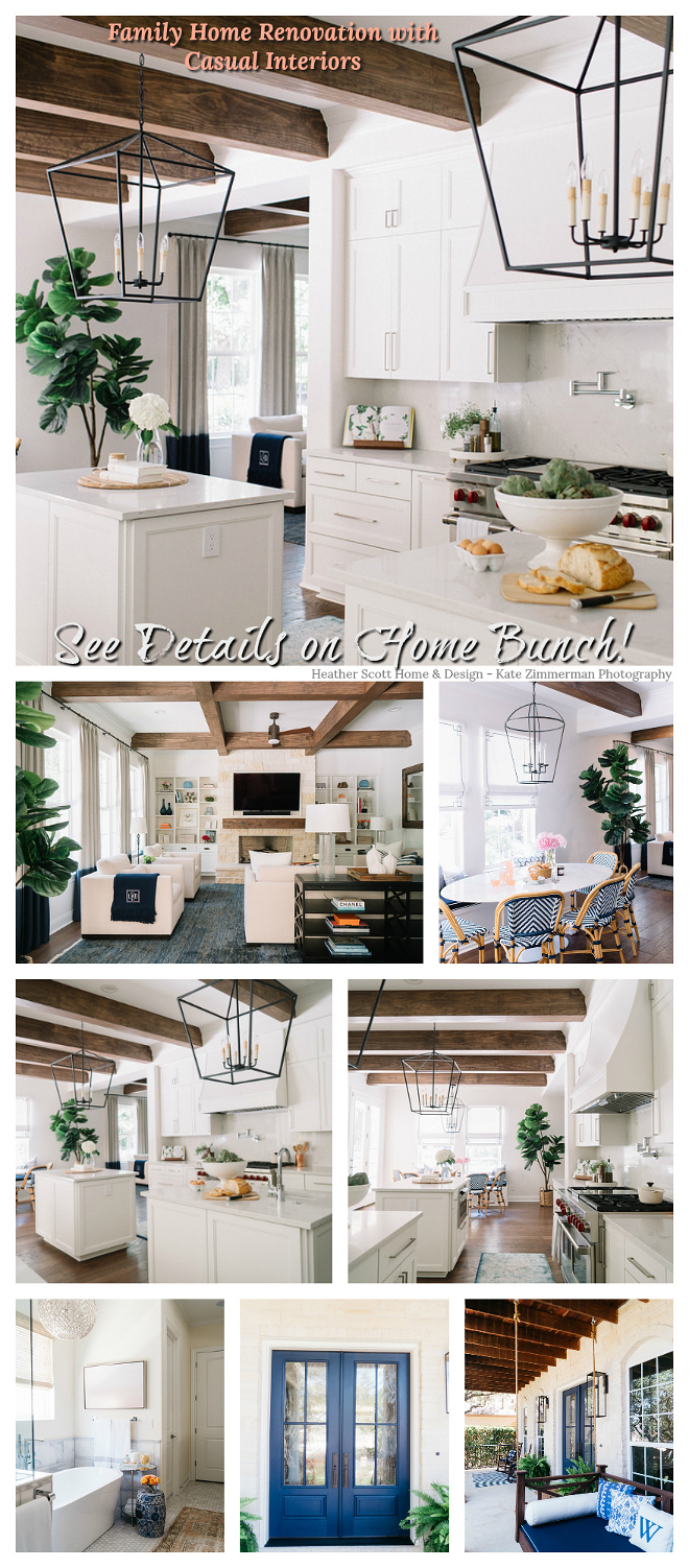 Bright, updated family home interior